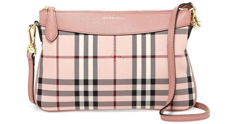 pink Burberry crossbody bag